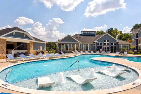 Resort style pool